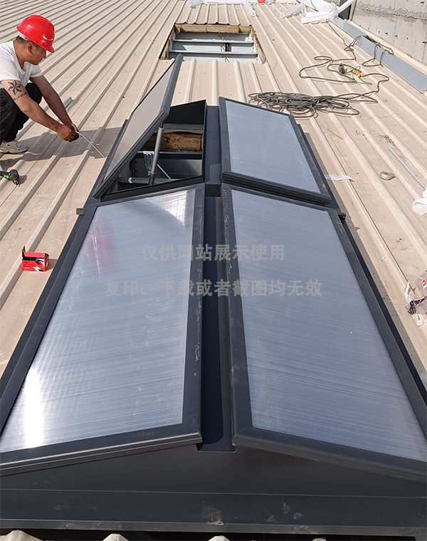 兰州王老吉生产车间石河子排烟天窗