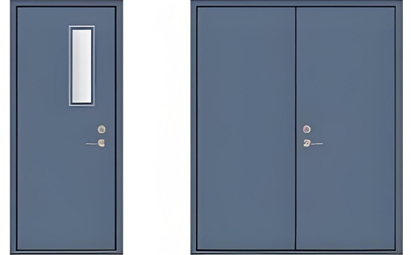 石河子钢制防火门