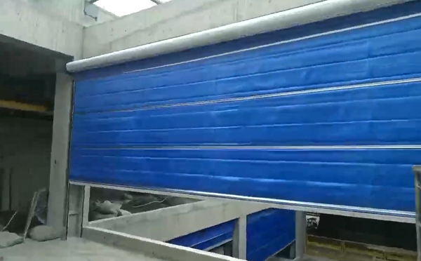 大型物流园区完成石河子防火门整体安装工程